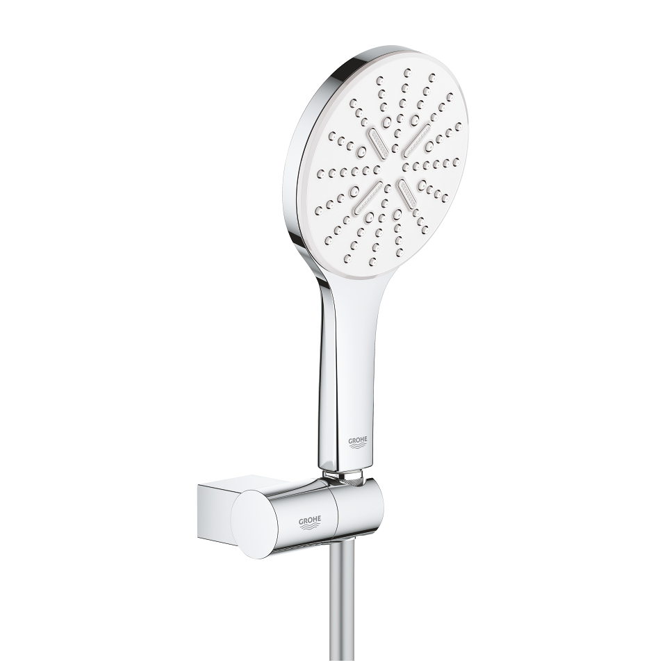 GROHE Rainshower SmartActive 130 Set pro upevnění na zeď se 3 proudy měsíční bílá #26580LS0