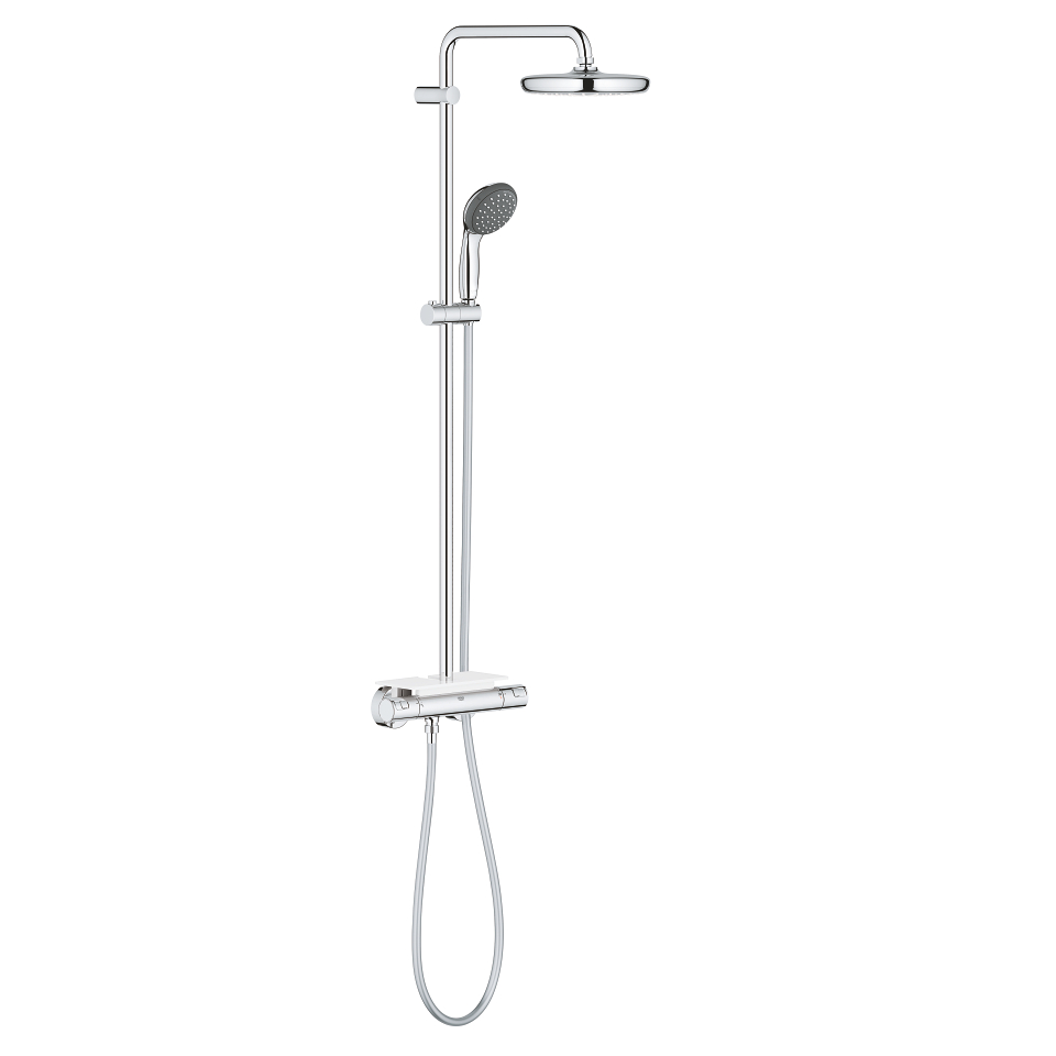 GROHE Vitalio Start Systém 210 Sprchový systém s termostatem na zeď Chrom #26814001