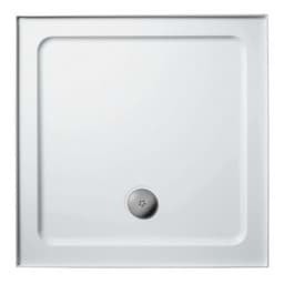 Obrázek KREINER NAPOLI sprchová vanička čtverec 80cm, litý mramor KSVAIS80
