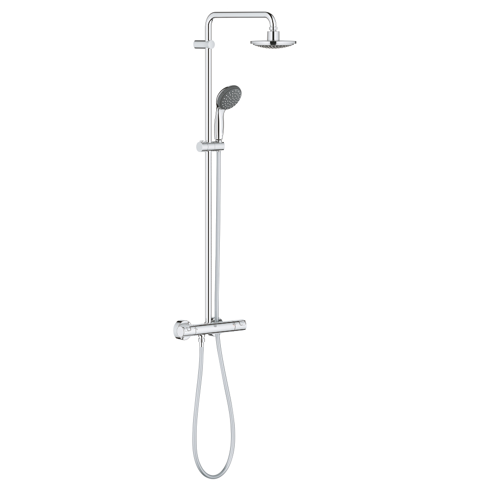 GROHE Vitalio Start System 160 Sprchový systém s termostatem na zeď Chrom #27960000