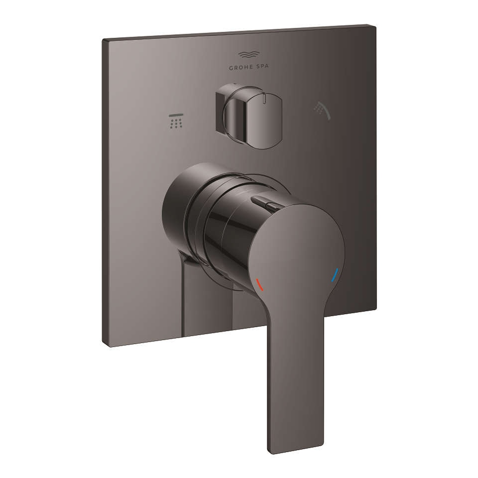 GROHE Allure Páková baterie s 3směrným přepínačem Hard Graphite #29176A01