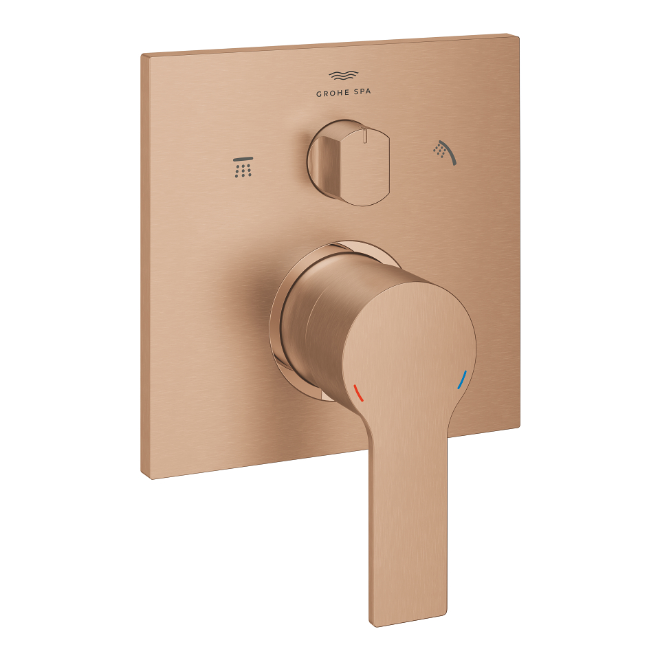 GROHE Allure Páková baterie s 3směrným přepínačem kartáčovaný Warm Sunset #29176DL1