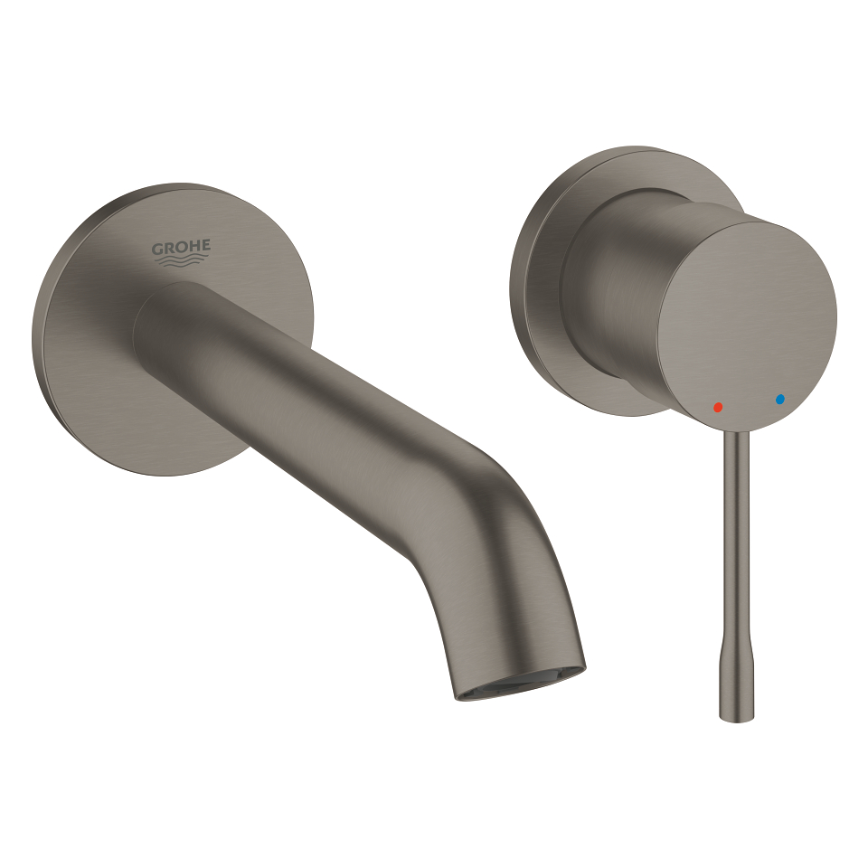 GROHE Essence Umyvadlová dvouotvorová baterie, velikost M kartáčovaný Hard Graphite #29192AL1