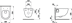 Obrázek LAUFEN Pro Závěsný klozet, rimless, hluboké splachování, s viditelným uchycením H8209640000001 bílá
