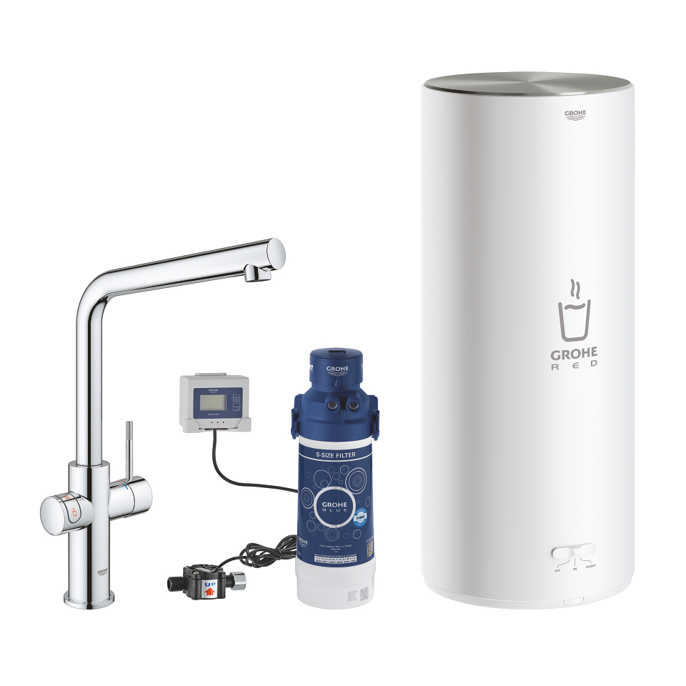 GROHE Red Duo Výpusť a bojler, velikost L chrom 30325001