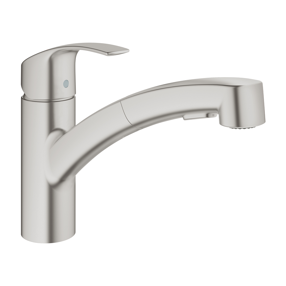 GROHE Eurosmart Páková dřezová baterie SuperSteel #30305DC0