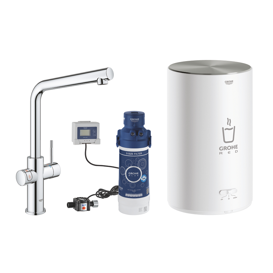 GROHE Red Duo Výpusť a bojler velikosti M chrom 30327001
