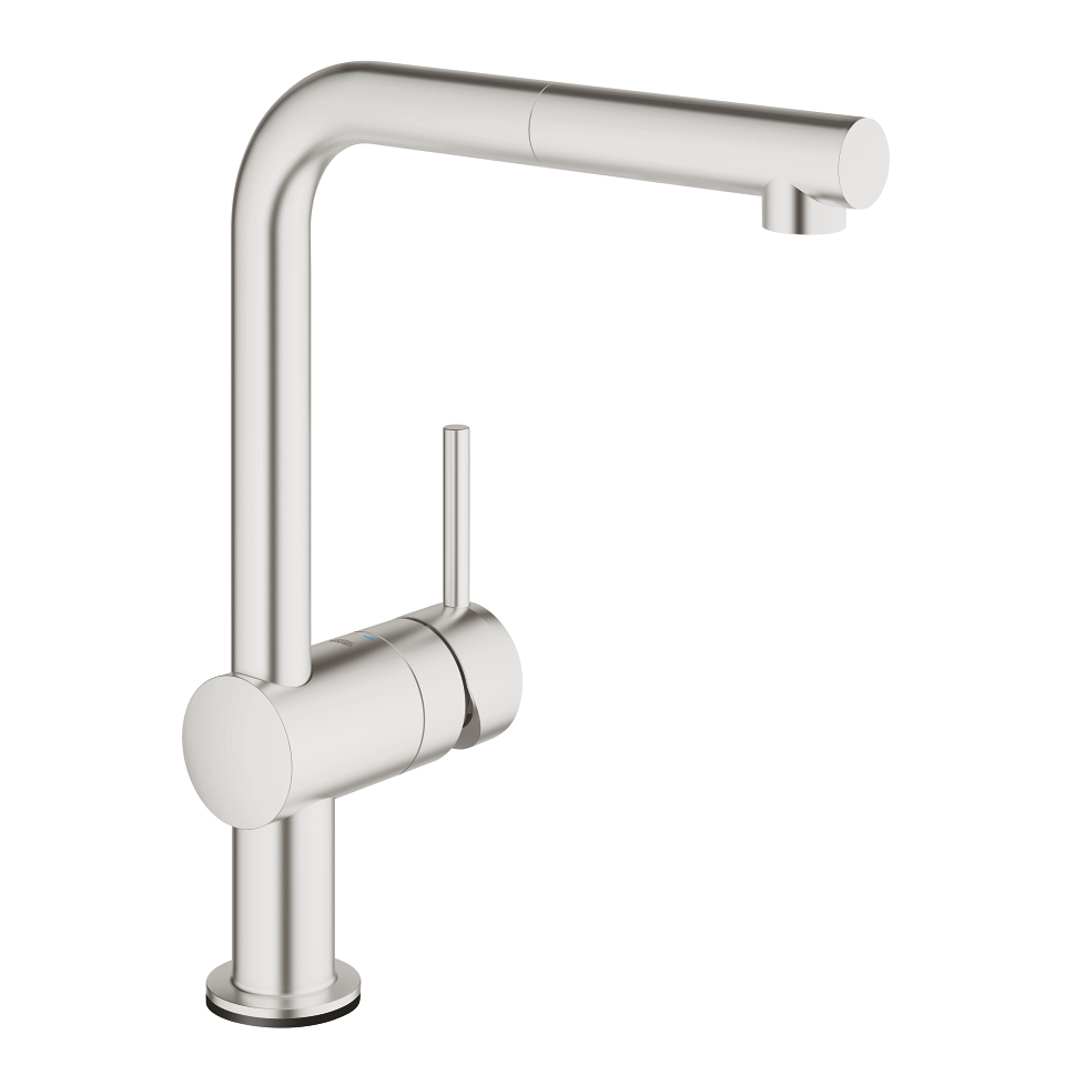 GROHE Minta Touch Elektronická páková dřezová baterie DN 15 SuperSteel #31360DC1