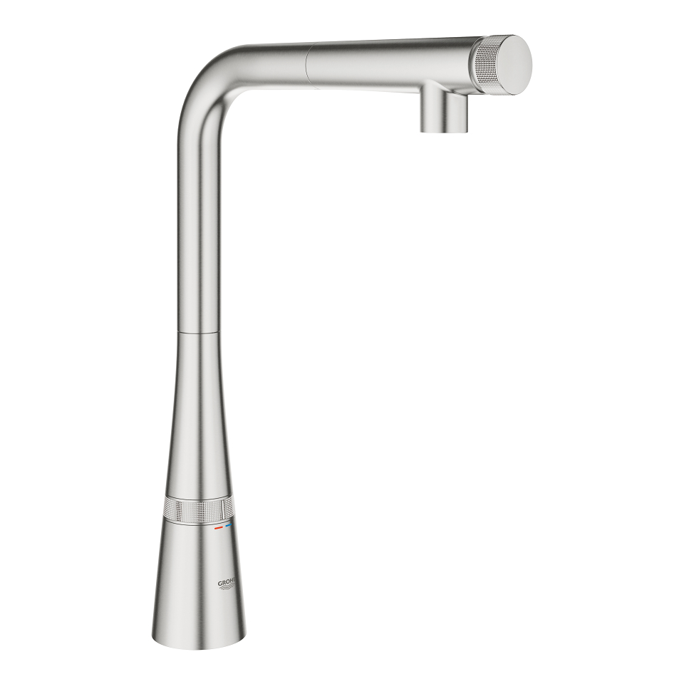 GROHE Zedra SmartControl Dřezová baterie s technologií SmartControl SuperSteel #31593DC2