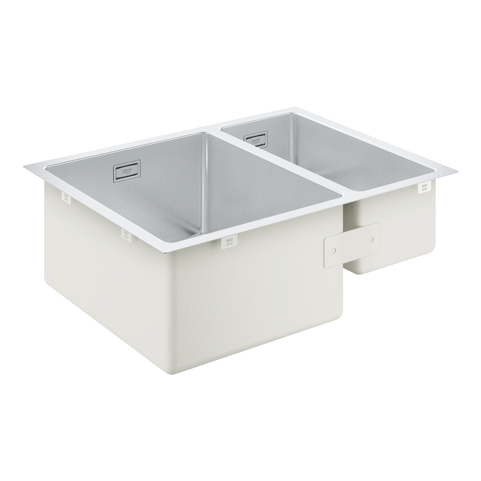 GROHE K700U Nerezový kuchyňský dřez nerez ocel, kartáčovaná #31577SD1