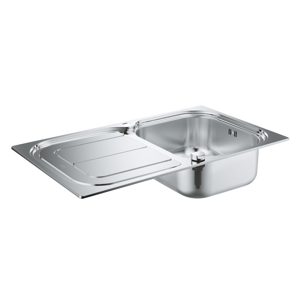 GROHE K300 Dřez z nerezové oceli s odtokem nerez ocel, kartáčovaná #31563SD0