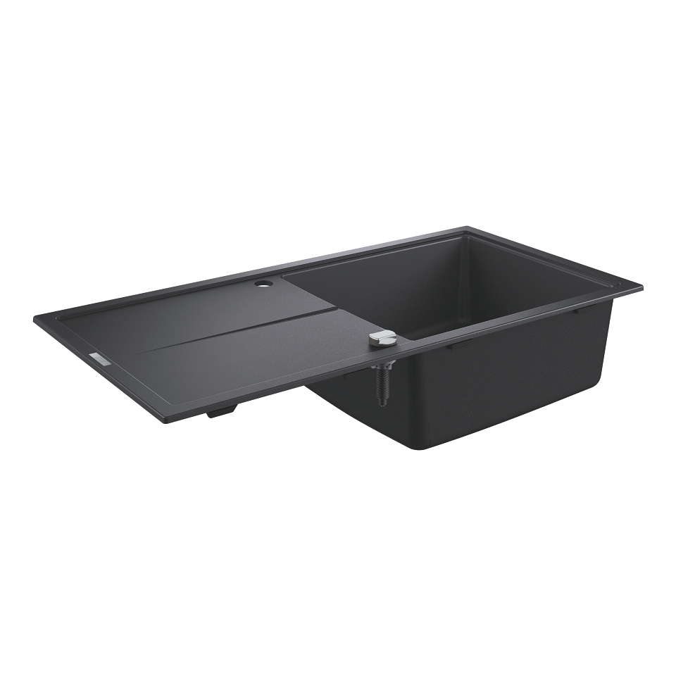 GROHE K400 Kompozitní dřez s odtokem granitová černá #31641AP0