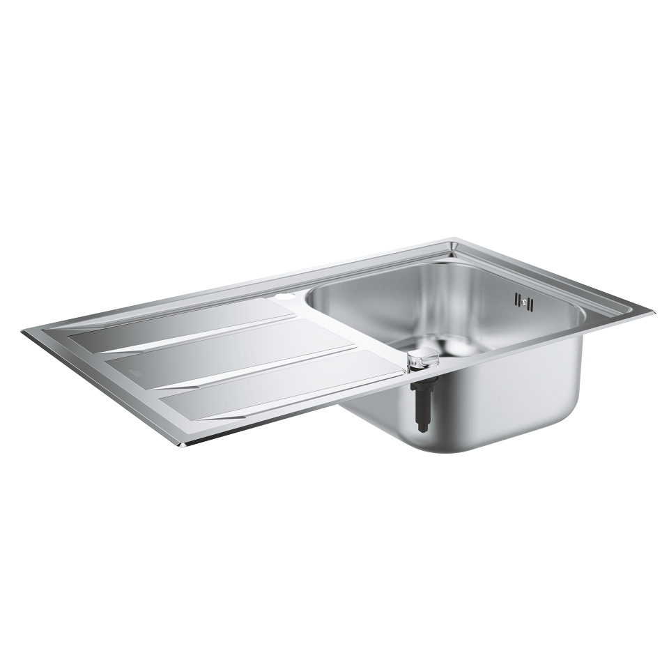 GROHE K400+ Dřez z nerezové oceli s odtokem nerez ocel, kartáčovaná #31568SD0