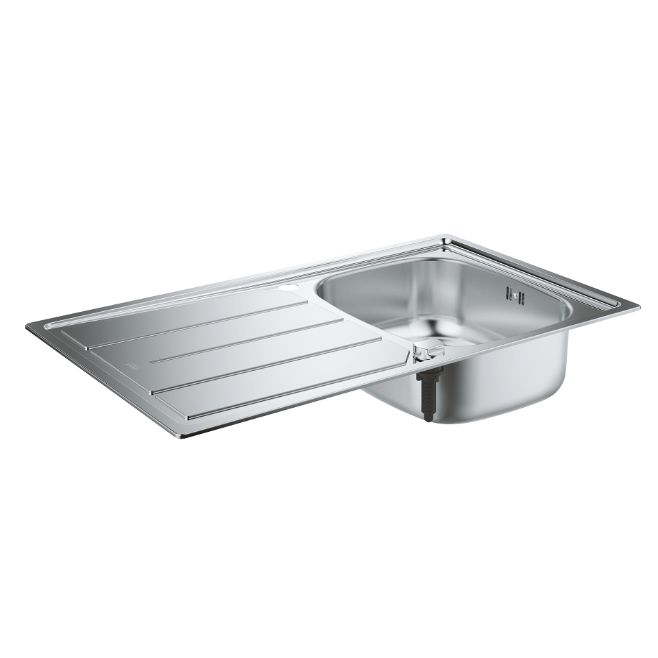 GROHE K200 Dřez z nerezové oceli s odtokem nerez ocel, kartáčovaná #31552SD0
