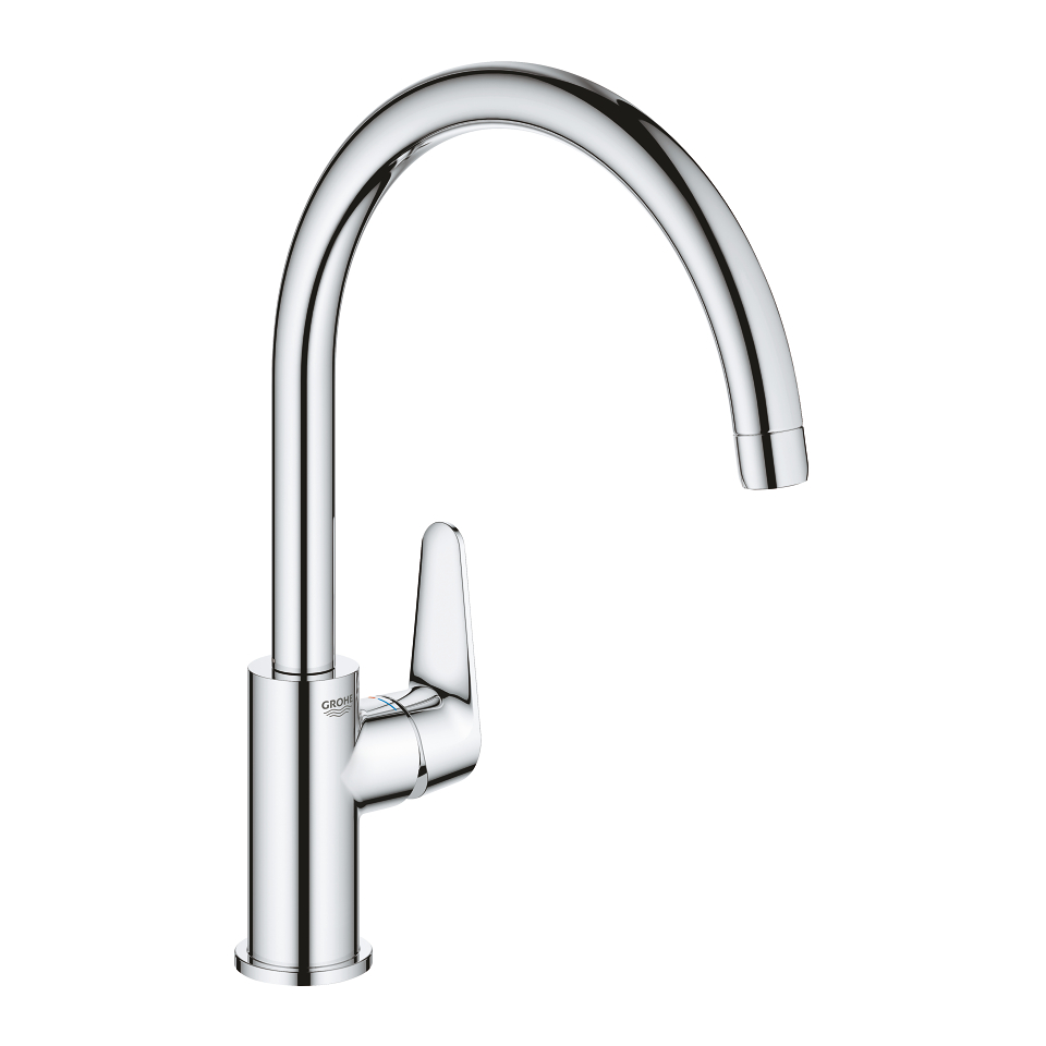 GROHE Jednopáková dřezová baterie Start Curve, 1/2″ #31554001 - chrom