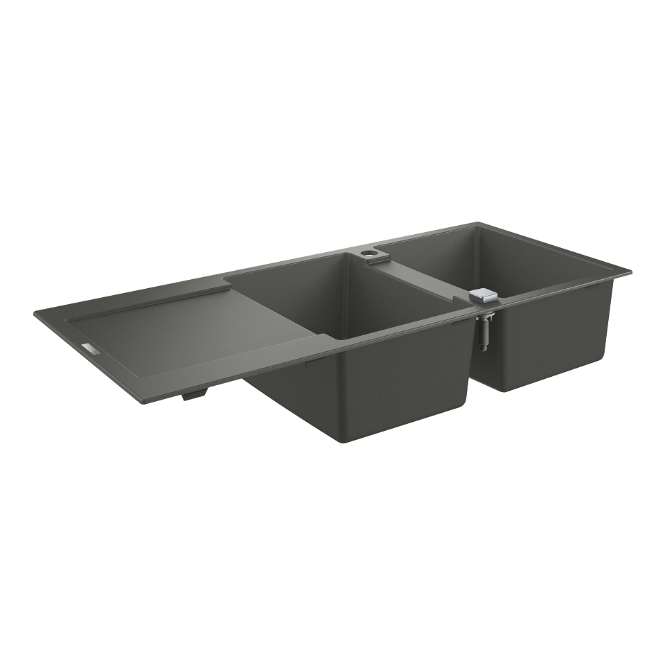 GROHE K500 Kompozitní dřez s odtokem granitová šedá #31647AT0