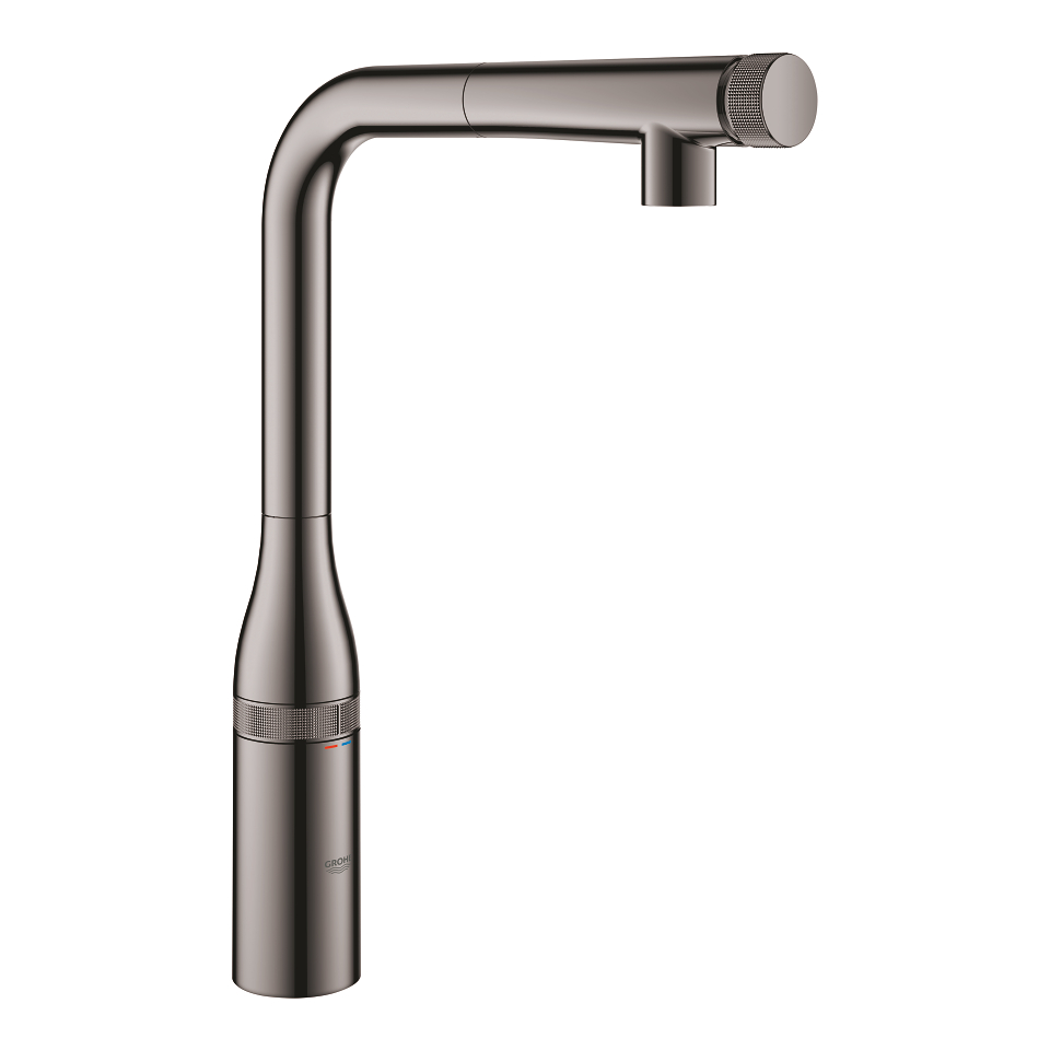 GROHE Essence SmartControl Dřezová baterie s technologií SmartControl Hard Graphite #31615A00