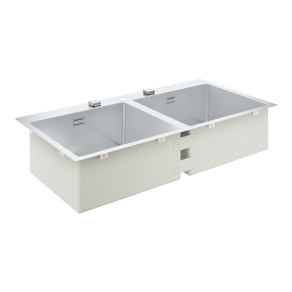 GROHE K800 Nerezový kuchyňský dřez nerez ocel, kartáčovaná #31585SD1