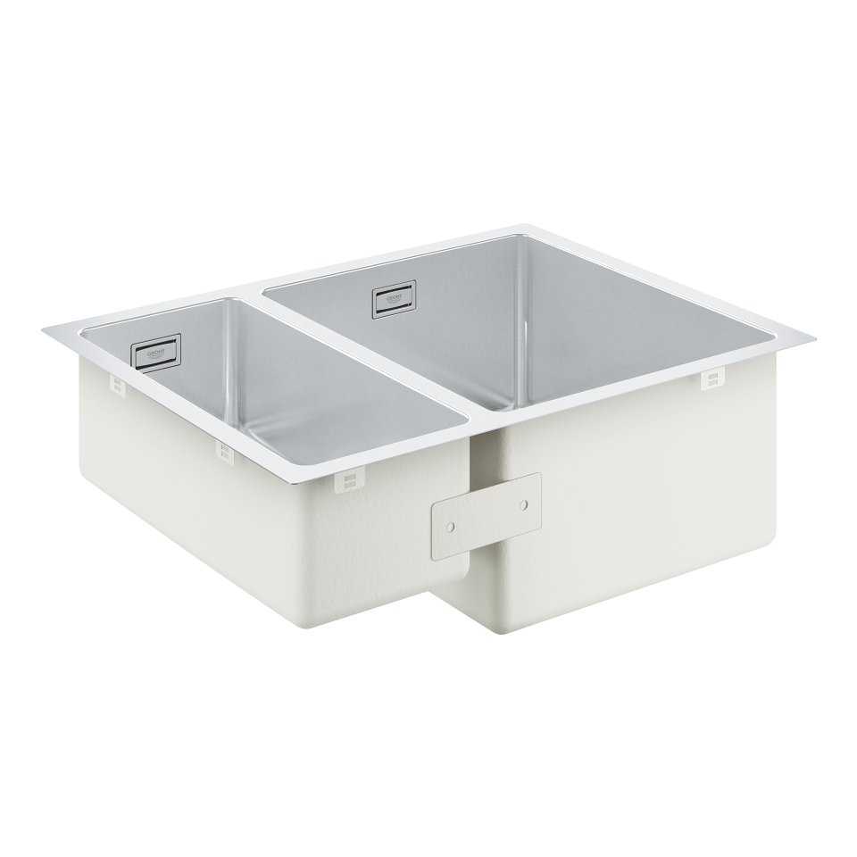 GROHE K700U Nerezový kuchyňský dřez nerez ocel, kartáčovaná #31576SD1