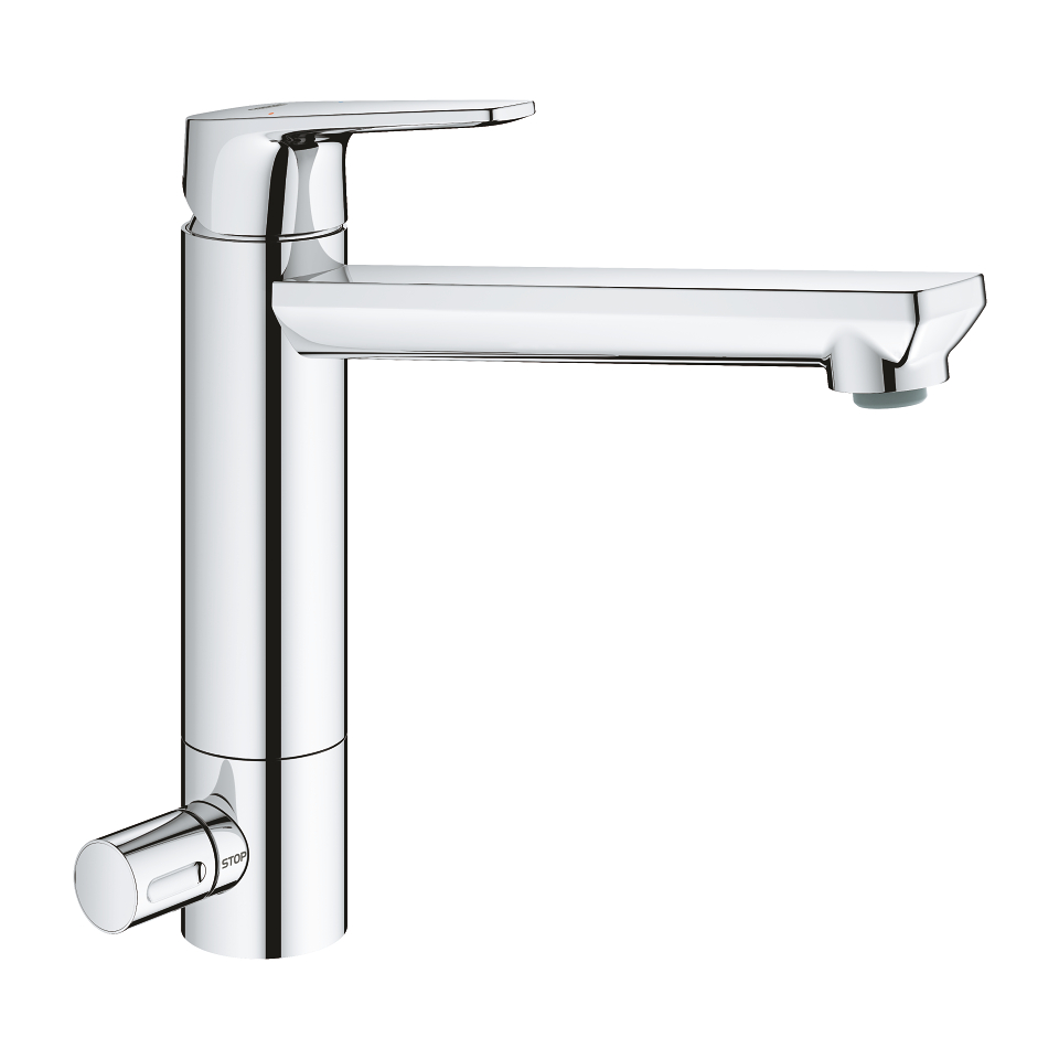 GROHE BauEdge Páková dřezová baterie Chrom #31696000