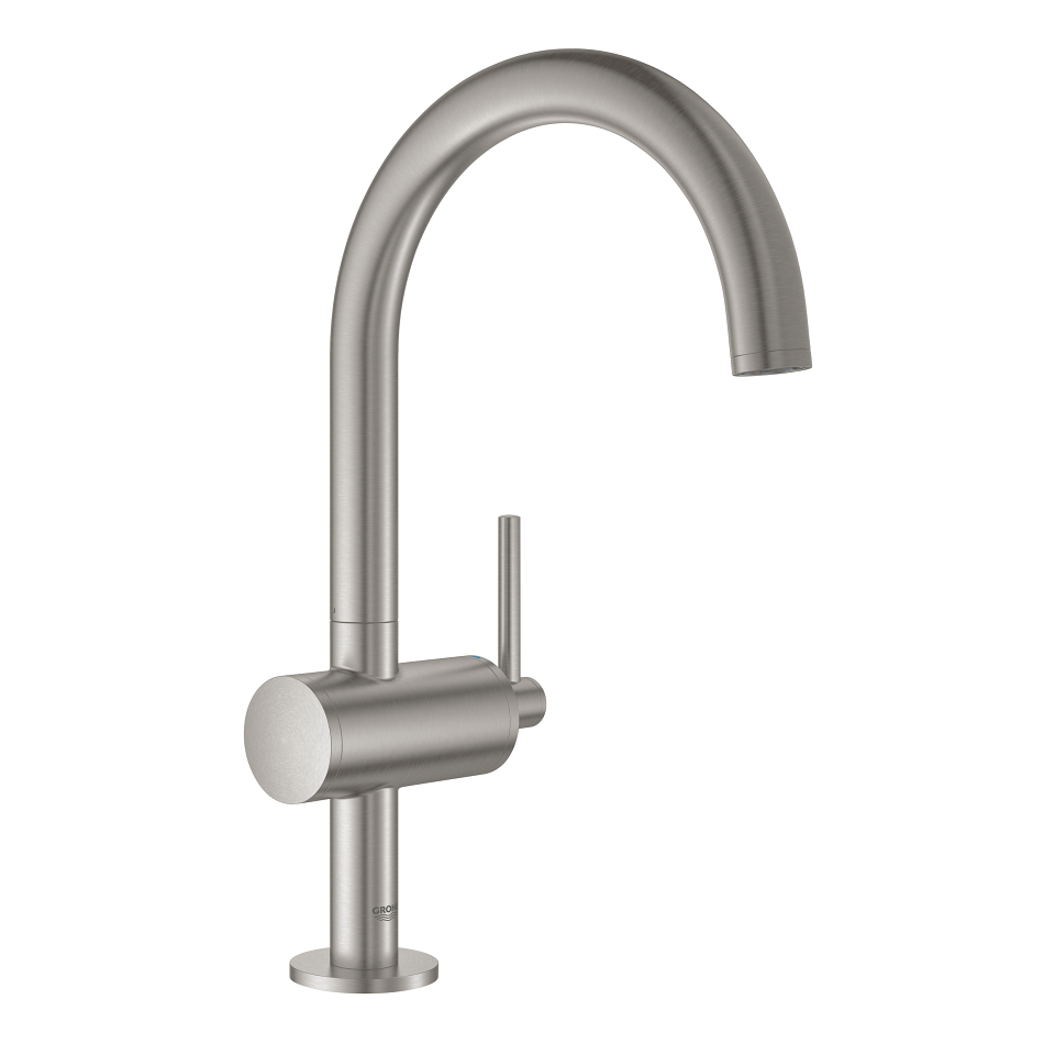 GROHE Atrio Páková umyvadlová baterie DN15, Velikost L SuperSteel #32042DC3
