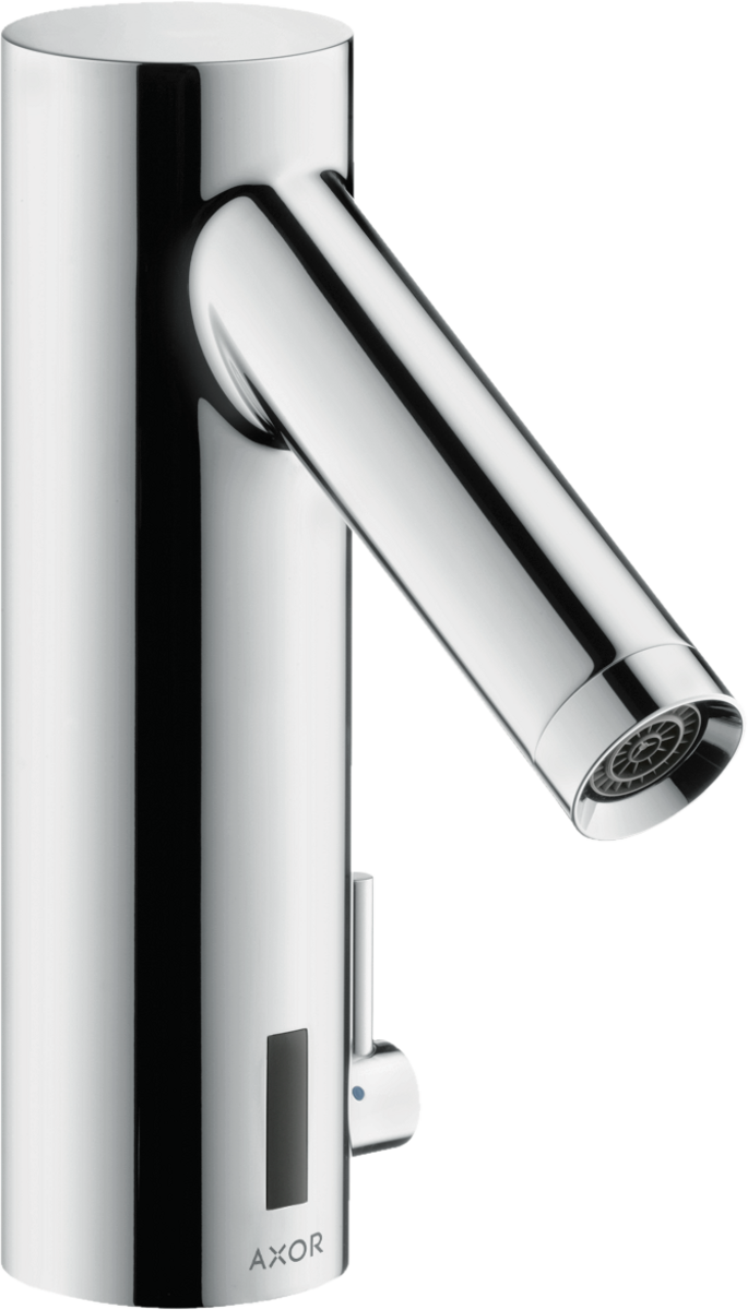 HANSGROHE AXOR Starck Elektronická umyvadlová baterie s ovládáním teploty, napájení ze sítě 230 V #10140000 - chrom