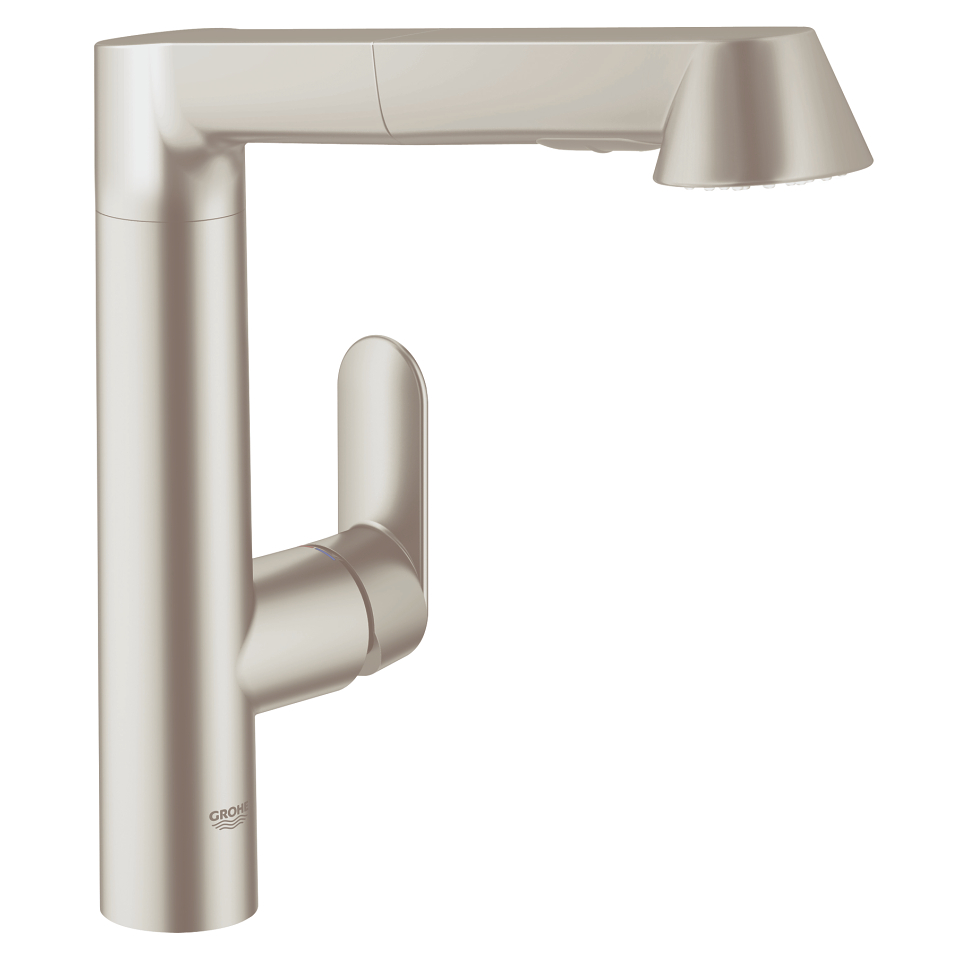 GROHE K7 Páková dřezová baterie SuperSteel #32176DC0