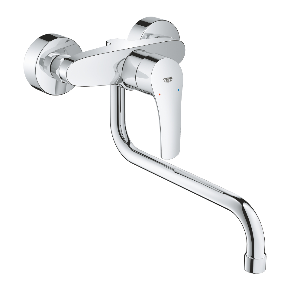 GROHE Eurosmart dřezová baterie nástěnná #32224003 - chrom