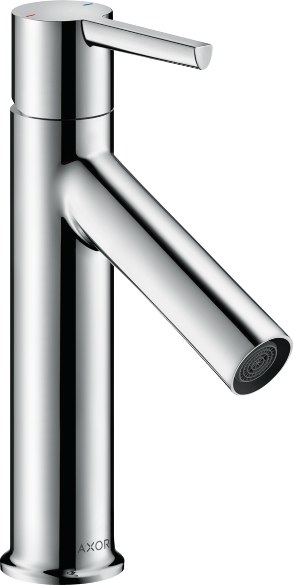 HANSGROHE AXOR Starck Páková umyvadlová baterie 100 s páčkovou rukojetí a s odtokovou soupravou #10003000 - chrom