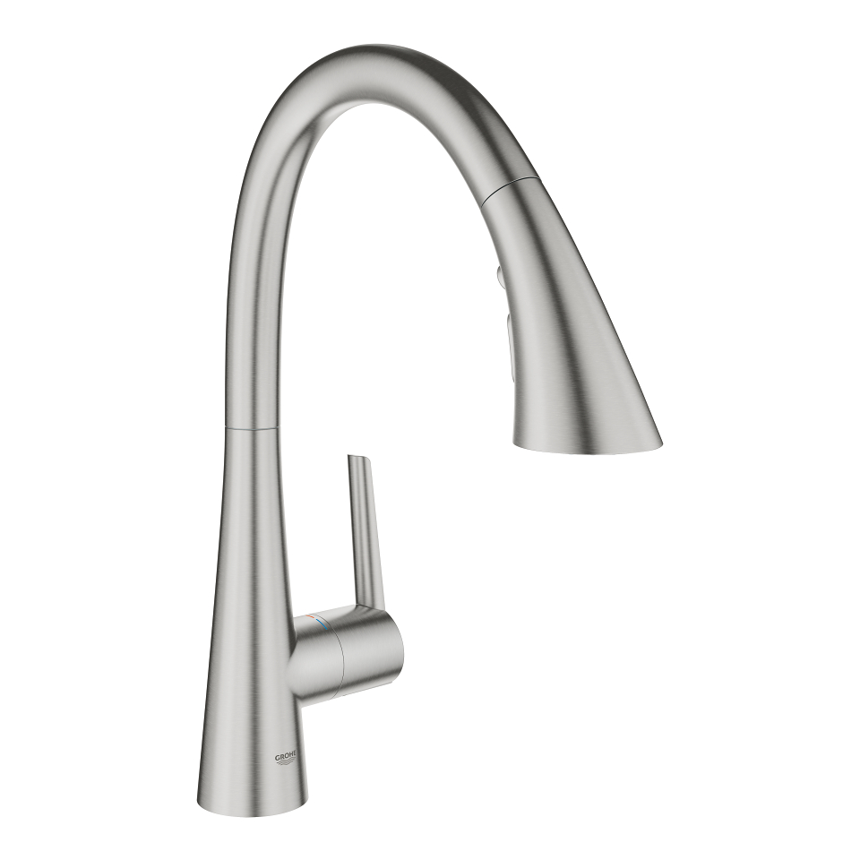 GROHE Zedra Páková dřezová baterie SuperSteel #32294DC2