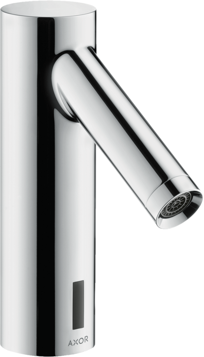 HANSGROHE AXOR Starck Elektronická umyvadlová baterie s předem nastavenou teplotou, napájení ze sítě 230 V #10145000 - chrom