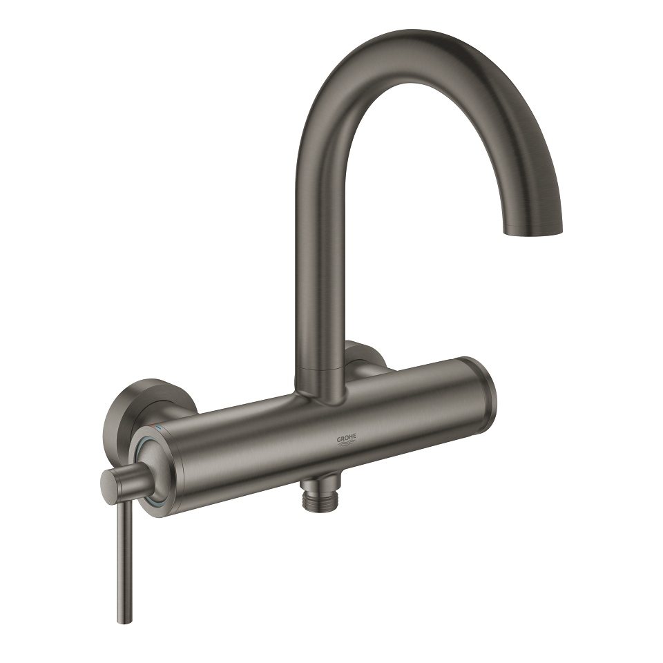 GROHE Atrio Páková vanová baterie, DN 15 kartáčovaný Hard Graphite #32652AL3