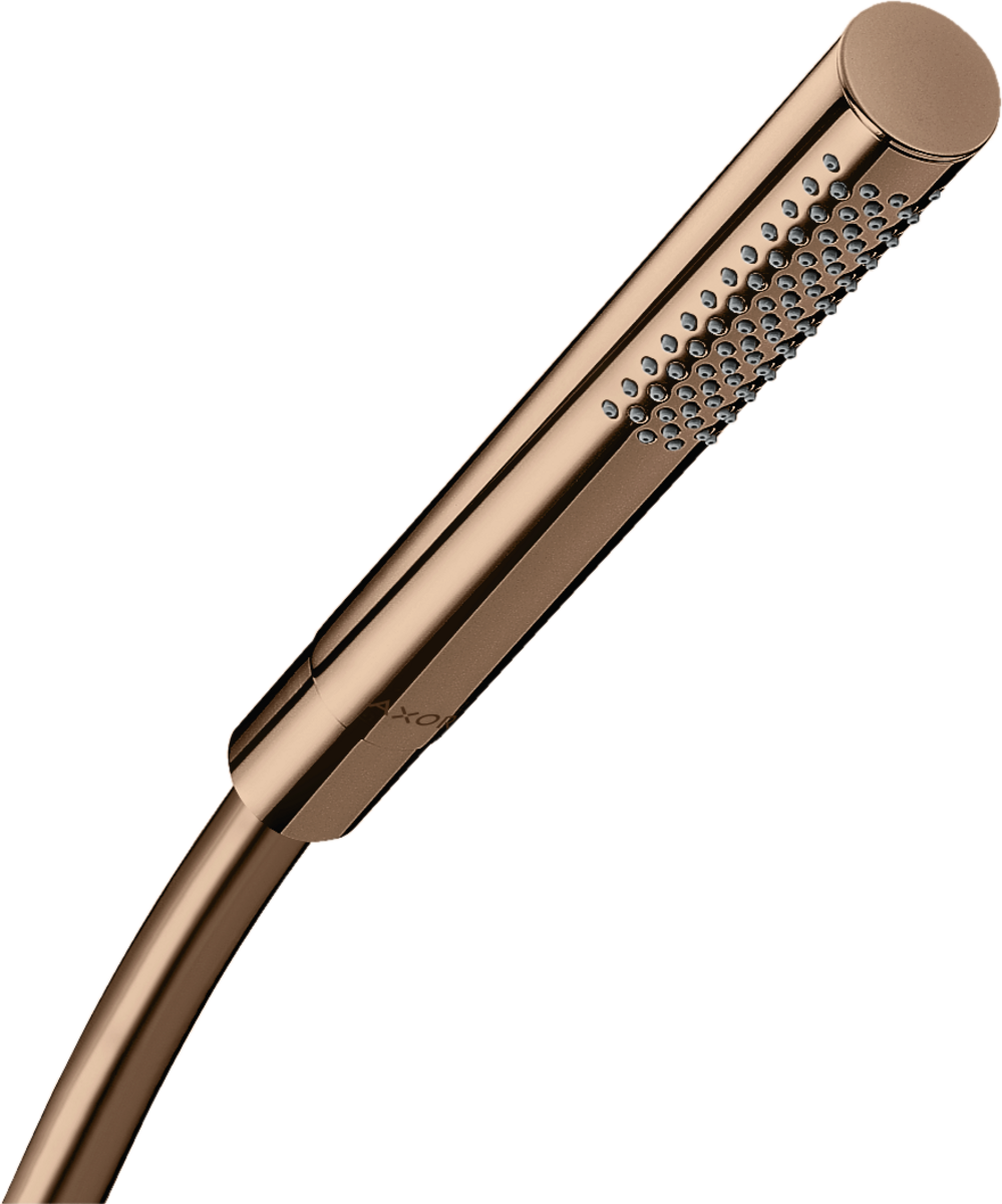 HANSGROHE Tyčová ruční sprcha AXOR Starck 1jet EcoSmart #10531300 - Leštěná červená zlatá