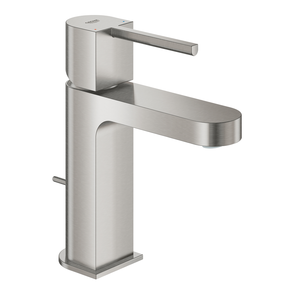 GROHE Plus Páková umyvadlová baterie DN 15, velikost S SuperSteel #32612DC3