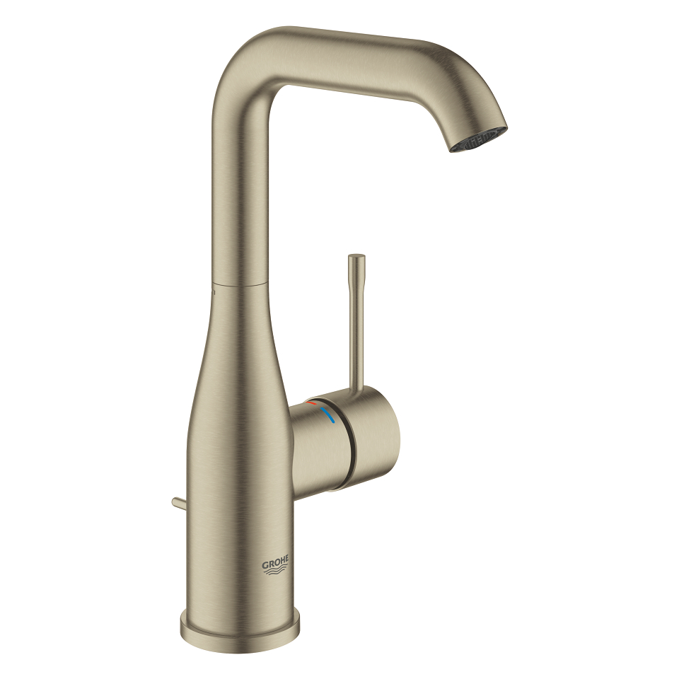 GROHE Jednopáková umyvadlová baterie Essence, velikost L 1/2″ #32628EN1 - kartáčovaný nikl