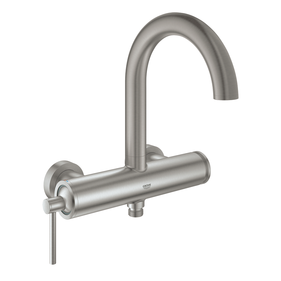 GROHE Atrio Páková vanová baterie, DN 15 SuperSteel #32652DC3