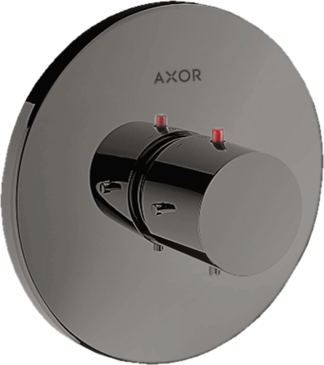 HANSGROHE AXOR Starck Termostat HighFlow skrytý #10715330 - leštěný černý chrom