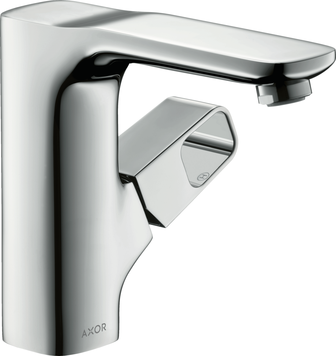 HANSGROHE AXOR Urquiola Páková umyvadlová baterie 130 s odtokovou soupravou #11021000 - chrom