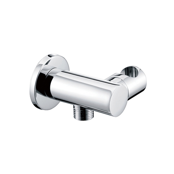 KREINER COMFORT nástěnné připojovací kolínko s držákem 1/2", bez zpětného ventilu, chrom