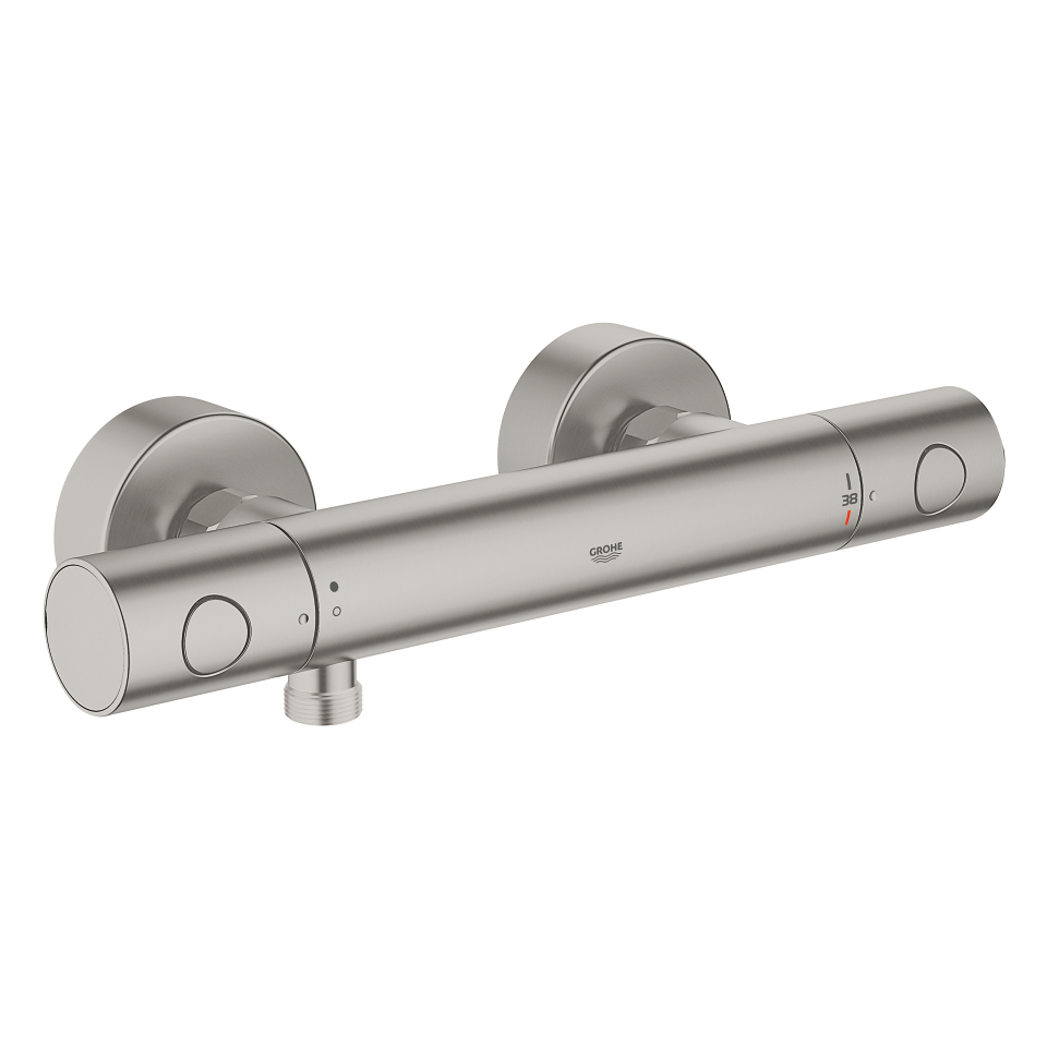 GROHE Grohtherm 1000 Cosmopolitan M Termostatická sprchová baterie, DN 15 SuperSteel #34065DC2