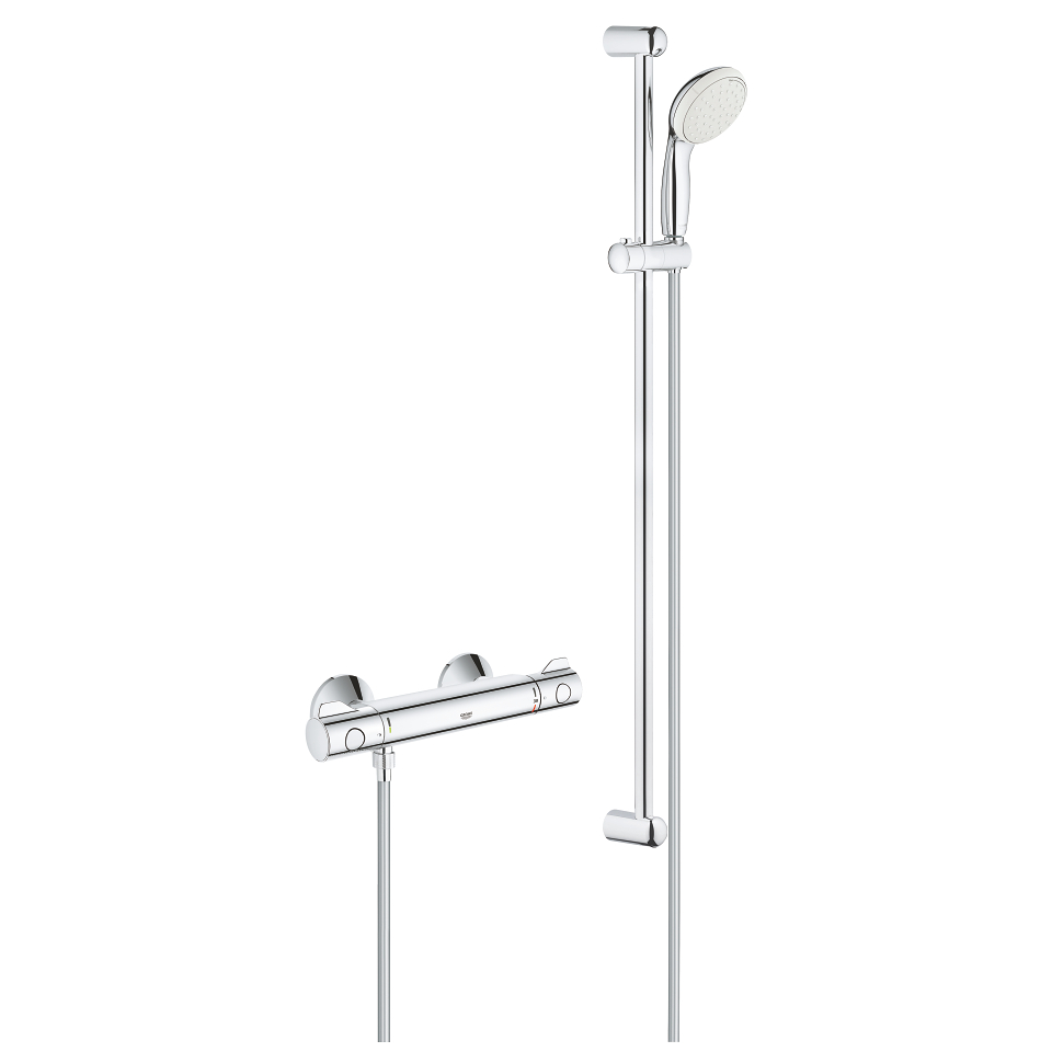 GROHE Grohtherm 800 Termostatická sprchová baterie, DN 15 se sprchovou soupravou Chrom #34566001