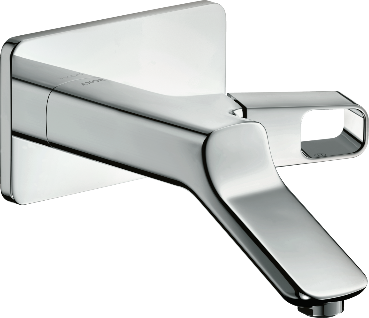 HANSGROHE AXOR Urquiola Páková umyvadlová baterie pod omítku, montáž na stěnu, s výtokem 200 mm #11026000 - chrom
