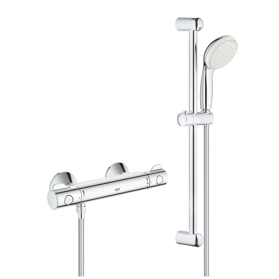 GROHE Grohtherm 800 Termostatická sprchová baterie, DN 15 se sprchovou soupravou Chrom #34565001