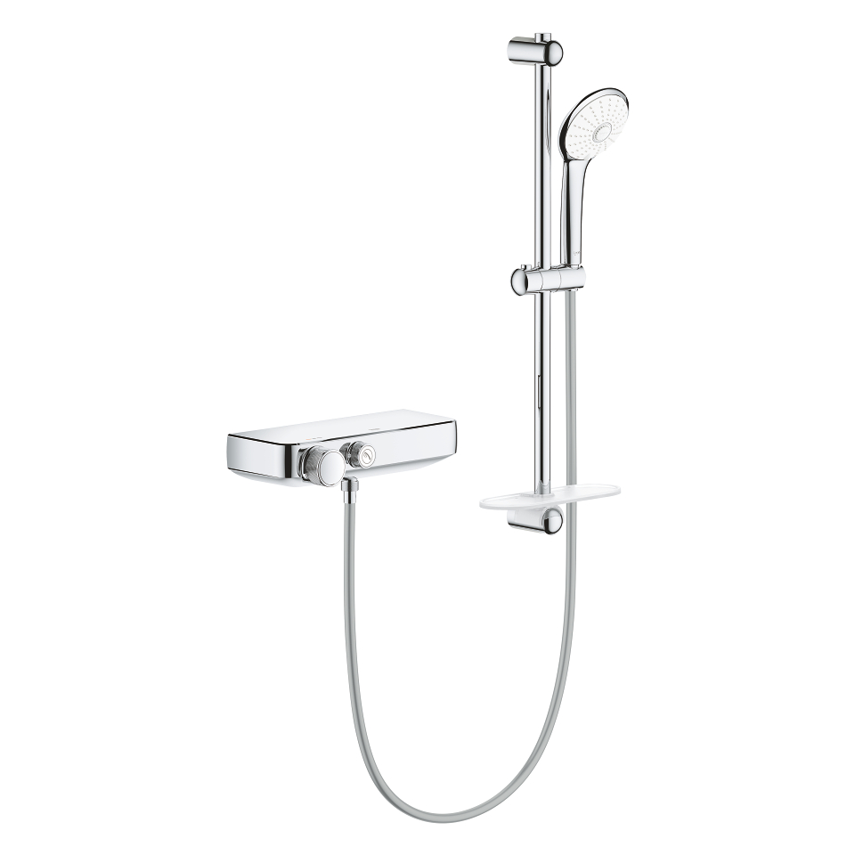 GROHE Grohtherm SmartControl Termostatická sprchová baterie, DN 15 se sprchovou soupravou Chrom #34720000