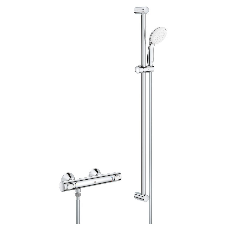 GROHE Grohtherm 500 Termostatická sprchová baterie, DN 15 se sprchovou soupravou Chrom #34797000