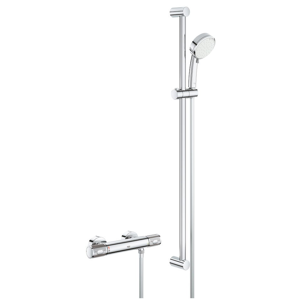 GROHE Grohtherm 1000 Performance Termostatická sprchová baterie, DN 15 se sprchovou soupravou Chrom #34835000