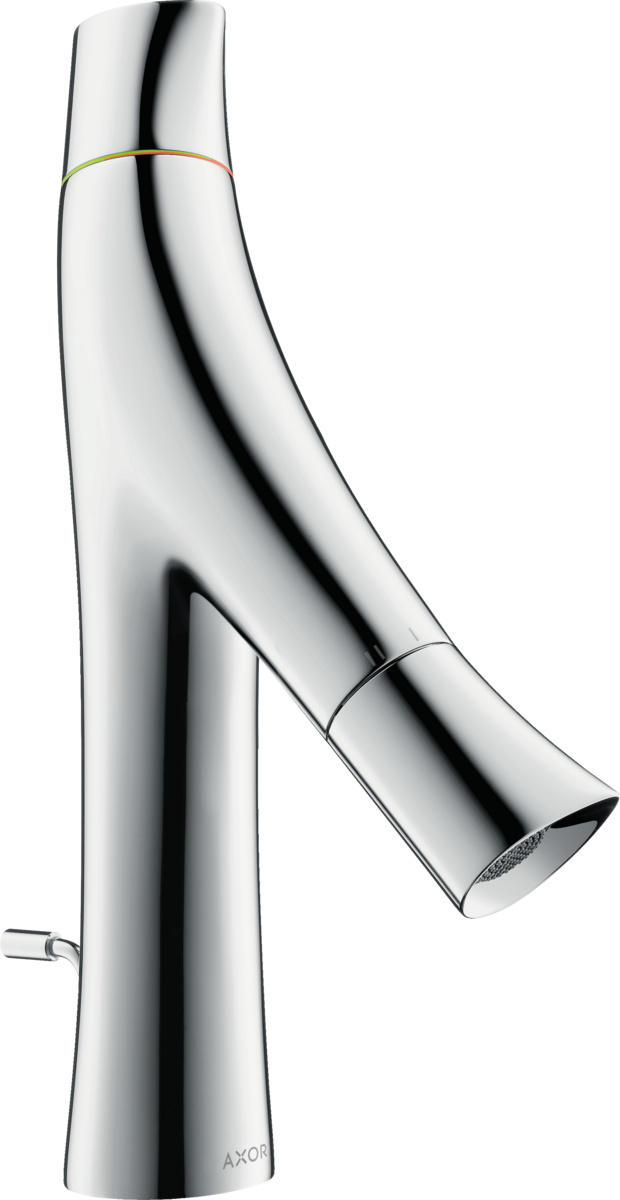 HANSGROHE AXOR Starck Organic Umyvadlová baterie se se dvěma ovládacími prvky 80 s odtokovou soupravou s táhlem #12010000 - chrom
