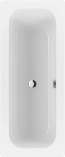 VILLEROY BOCH Obdélníková vana Loop & Friends SQUARE, 1700 x 750 mm, bílá Alpine #UBA170LFS2V-01