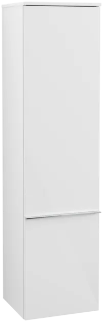 VILLEROY BOCH Vysoká skříň Venticello, 1 dveře, 404 x 1546 x 372 mm, lesklá bílá / lesklá bílá #A95101DH