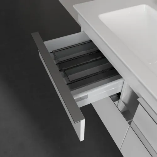 Obrázek VILLEROY BOCH Venticello toaletní skříňka, 4 zásuvky, 1153 x 590 x 502 mm, lesklá bílá / lesklá bílá #A92901DH